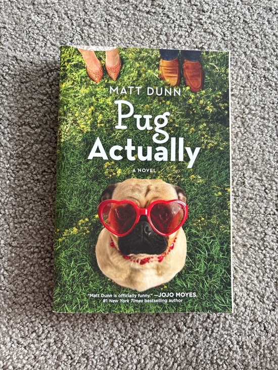 novel book Other - 3/$20 Pug Actually - Red Sunglasses Cover
